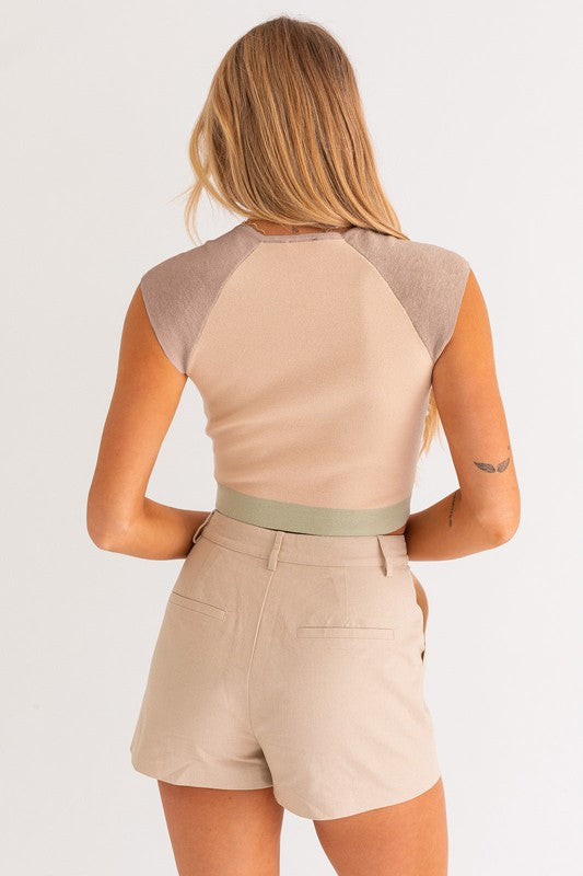 Classic Vibes Color Block Striped Top