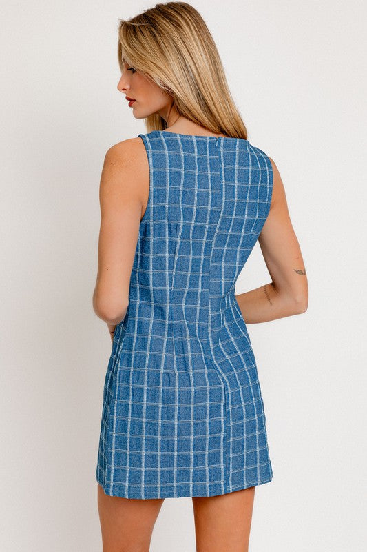 Harbor Bound Mini Dress - Extra Small