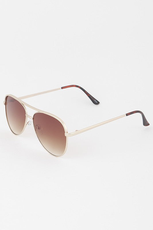 Brow Bar Aviator Sunglasses