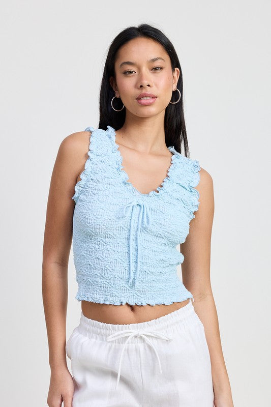 Cloud Break Sleeveless Top