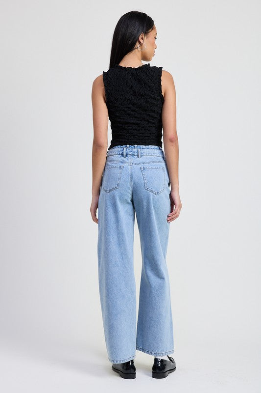 Cloud Break Sleeveless Top