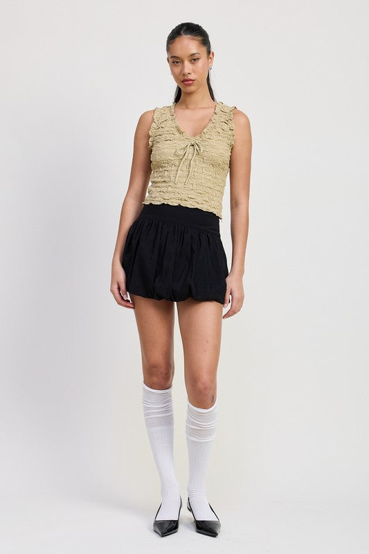 Cloud Break Sleeveless Top