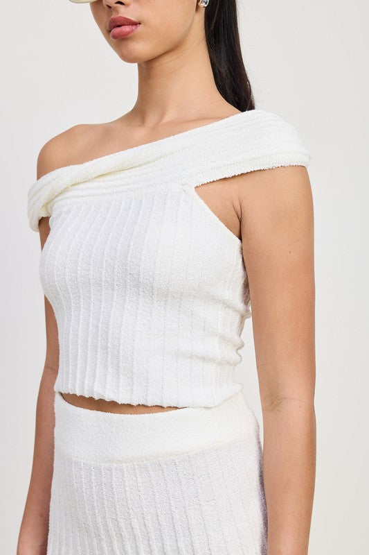 Caia Off The Shoulder Knit Top
