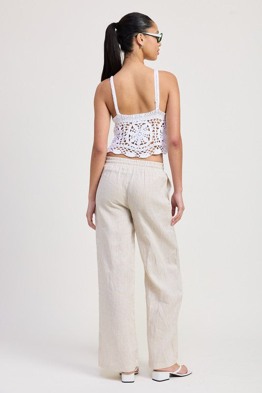 Boho Breeze Crochet Top