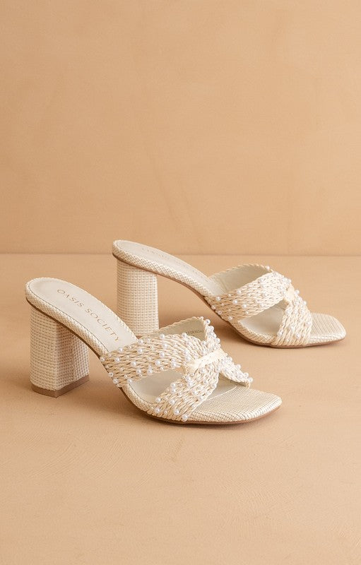Celena Pearl Embellished Sandal
