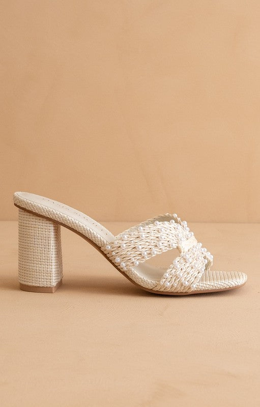 Celena Pearl Embellished Sandal