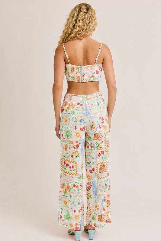 Portofino Summer Market Linen Pants