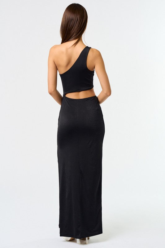 Amalfi Sunset One Shoulder Dress