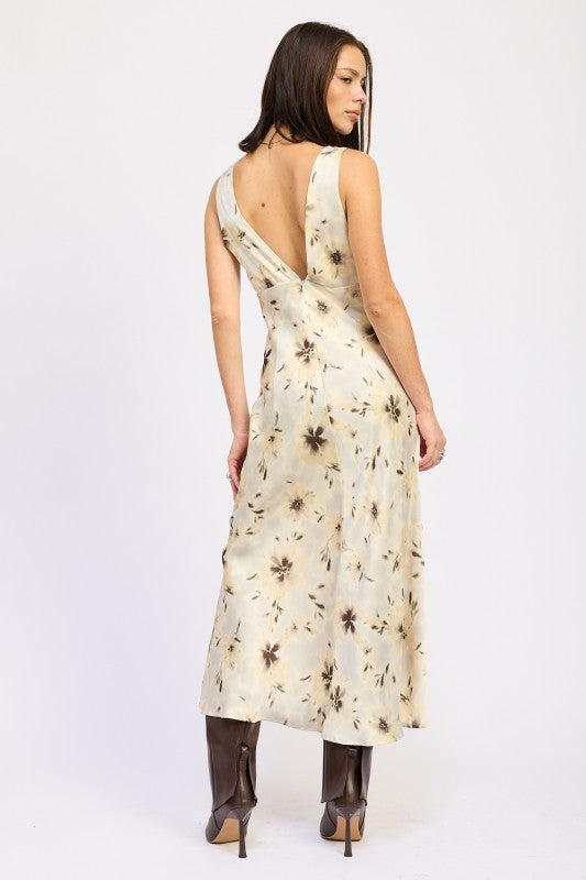 Honeyfield Floral Bias Midi Dress