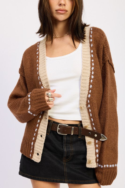 Arden Button Down Cardigan