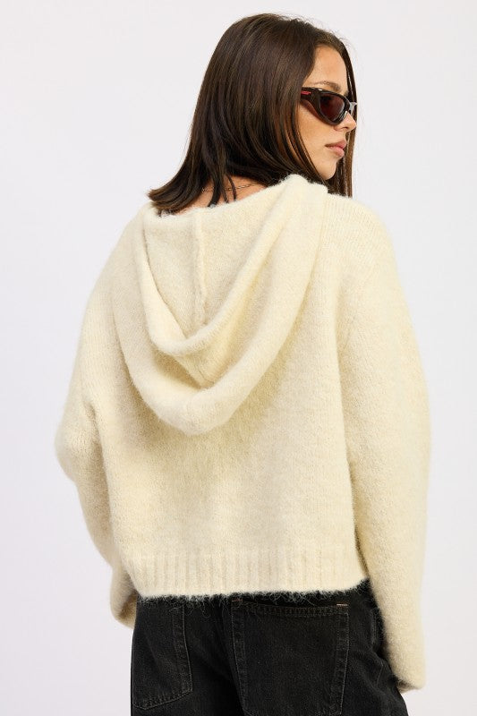 Aspen Fringe Drawstring Hoodie