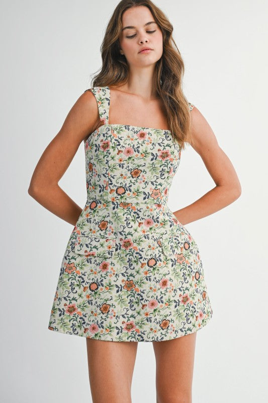 Fleur du Soleil Mini Dress