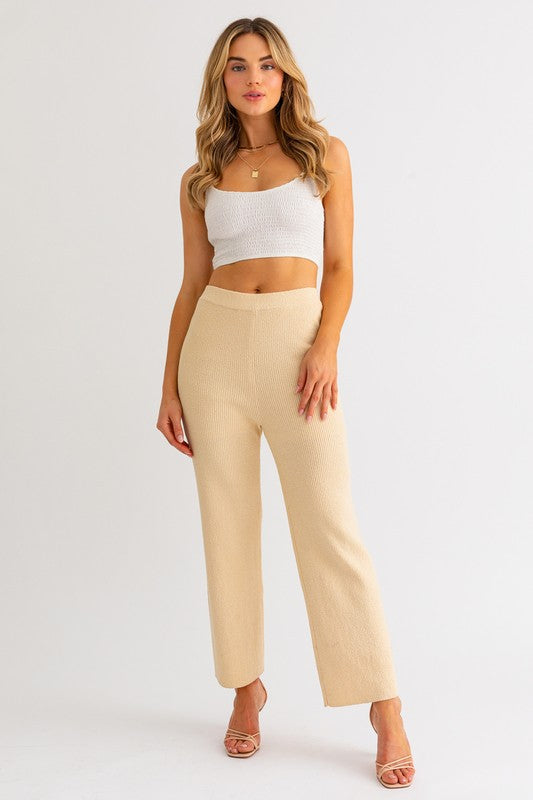 Local Charm Cropped Stretch Pants