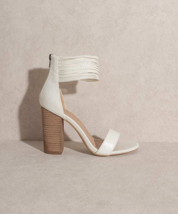 Blair Faux Leather Strappy Heeled Sandal