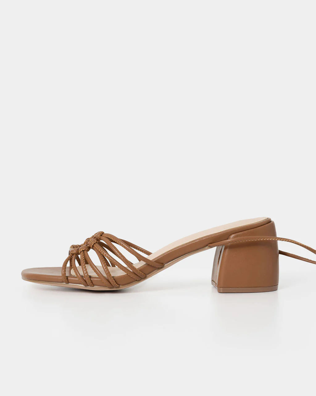 Celia Strappy Lace Up Heeled Sandal