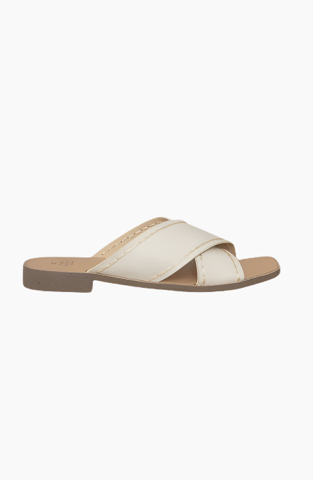 Stella Criss Cross Flat Sandal