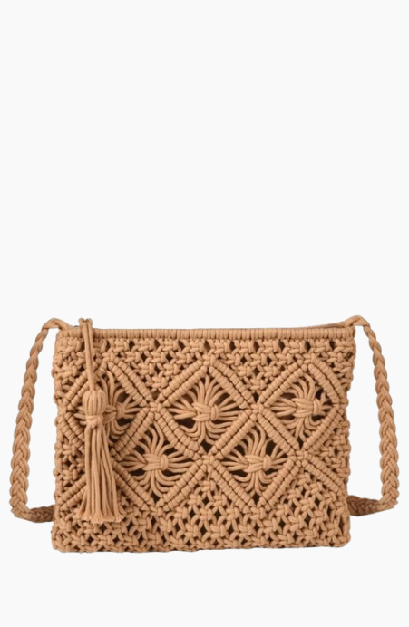 Del Sol Macramé Bag